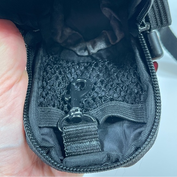 Avenir Small Big Mouth Bike Saddle Seat Bag Black Zip Closure - Picture 5 of 9